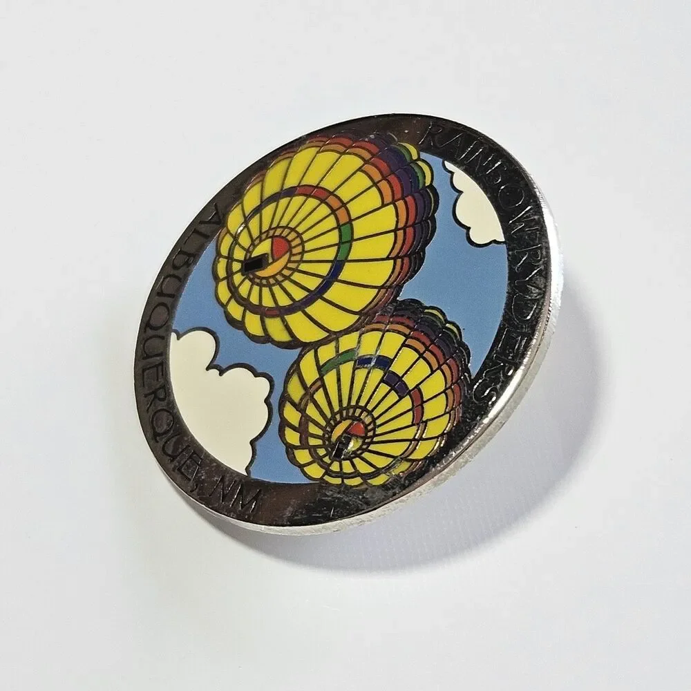 Rainbow Ryders Albuquerque NM Pin - Hot Air Balloons